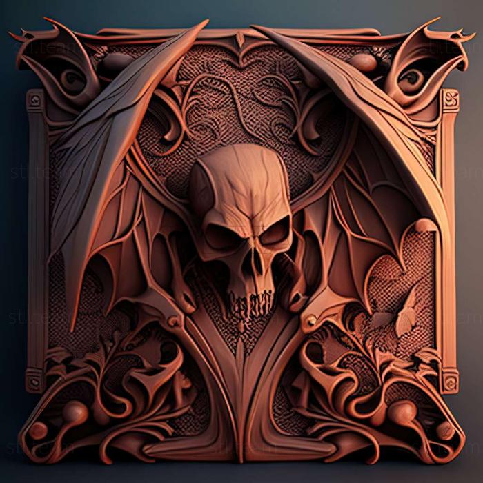 3D модель Слава грі King Deathbat (STL)